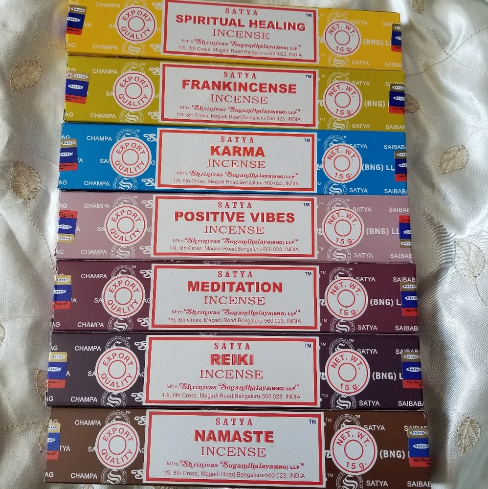 Satya Incense Sticks assortment